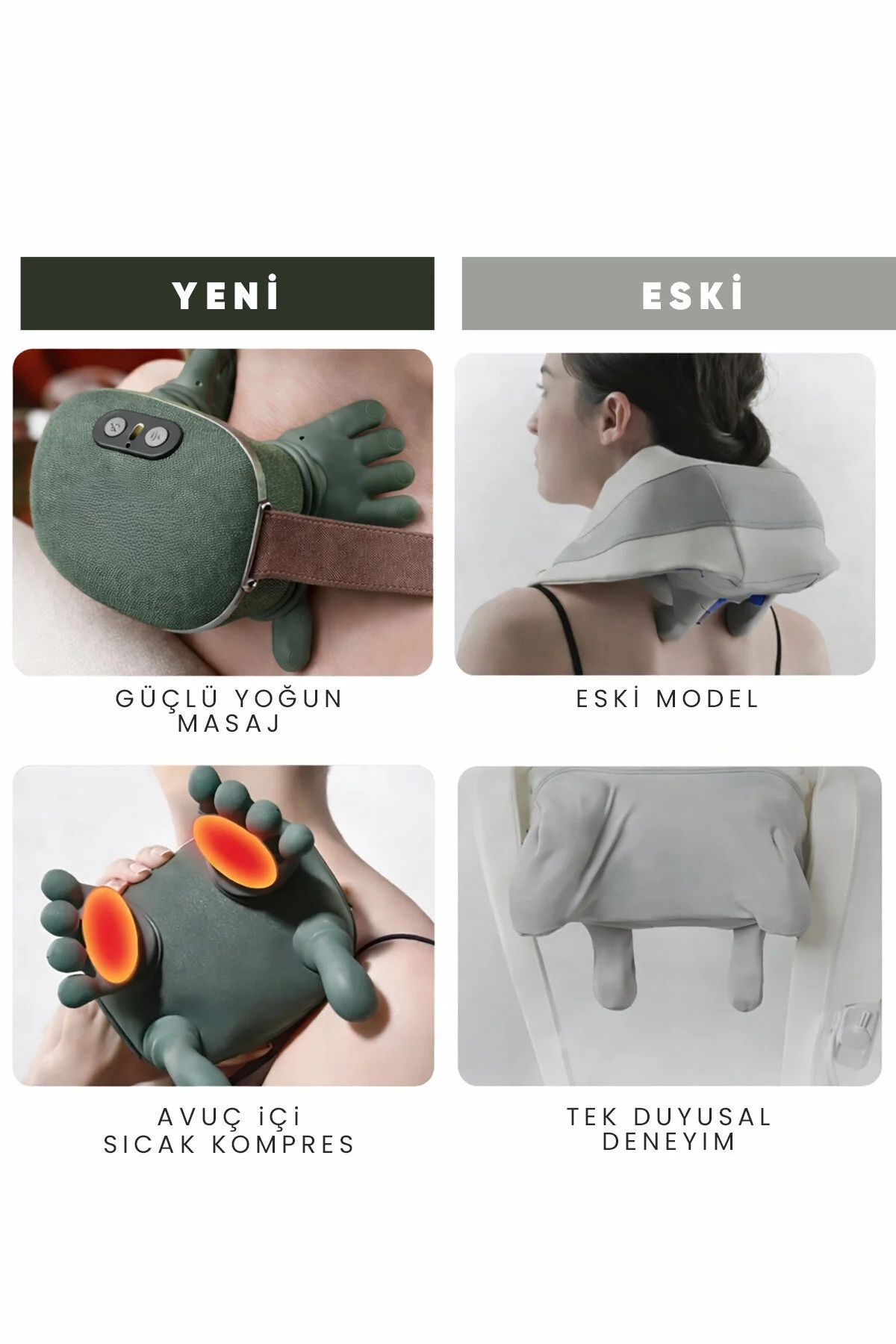 NUVESSA Shiatsu Touch Karşılaştırma